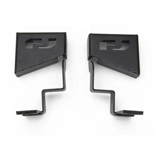 Crek Front Bumper Hood Cowl Light Mounting Brackets For 2007-2016 Fj Cruiser