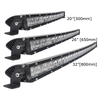 Car Truck Single Row Combo Beam Curved LED Work Light Bar for 4X4 Driving