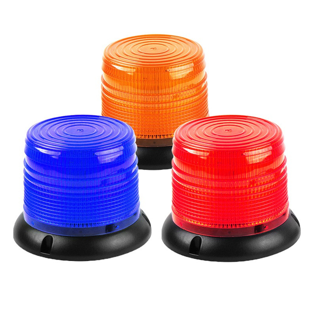 Car Roof Top Amber LED Emergency Flashing Strobe Beacon Light