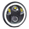 40W 5.75 Inch Round LED Front Headlight For Jeep Wrangler SUV Motorcycle