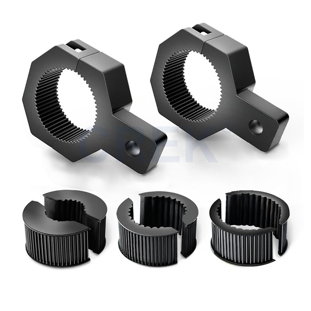 GRANDE PRINCE DE TUBE ROUNDE UNIVERSEURS 1INCH 2 'pour le support d'éclairage des véhicules hors route