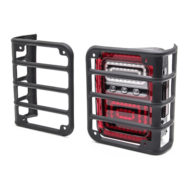 Couvercle de protection du feu arrière pour Jeep Wrangler JK Protection de protection contre le feu arrière