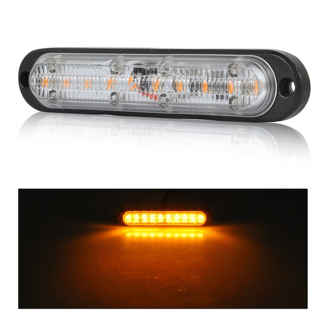 Truck Trailer Bus Lorry LED Clearance Warning Lamp Side Marker Light