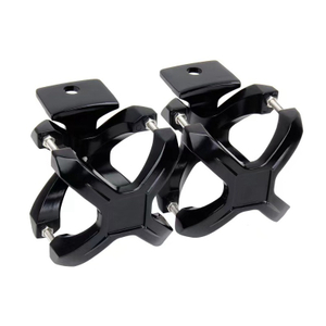 2" 3 Inch Adjustable Bumper Tube X-Clamp Work Light Mounting Bracket