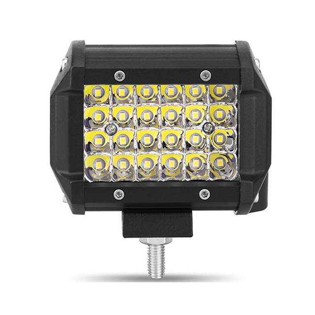 4 Inch 72W Offroad LED Spot Work Lights Bar