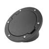Black Aluminum Fuel Cover Gas Tank Cap for Jeep Wrangler 07-17