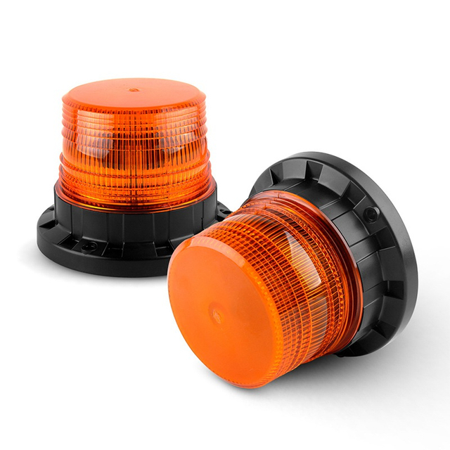 Magnetic LED Strobe Amber Flash Beacon Warning Light